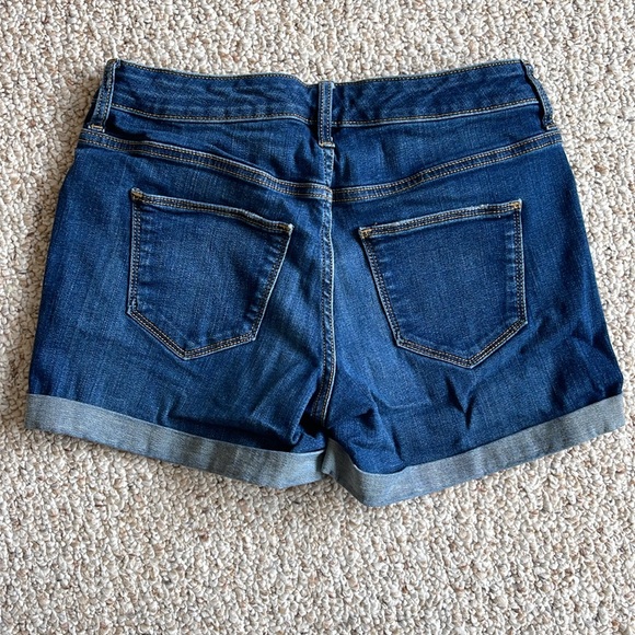 Universal Thread Dark Blue Denim Shorts - Picture 4 of 4